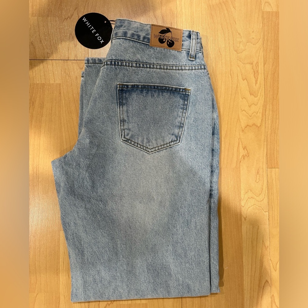 New Bring the Style White Fox jeans